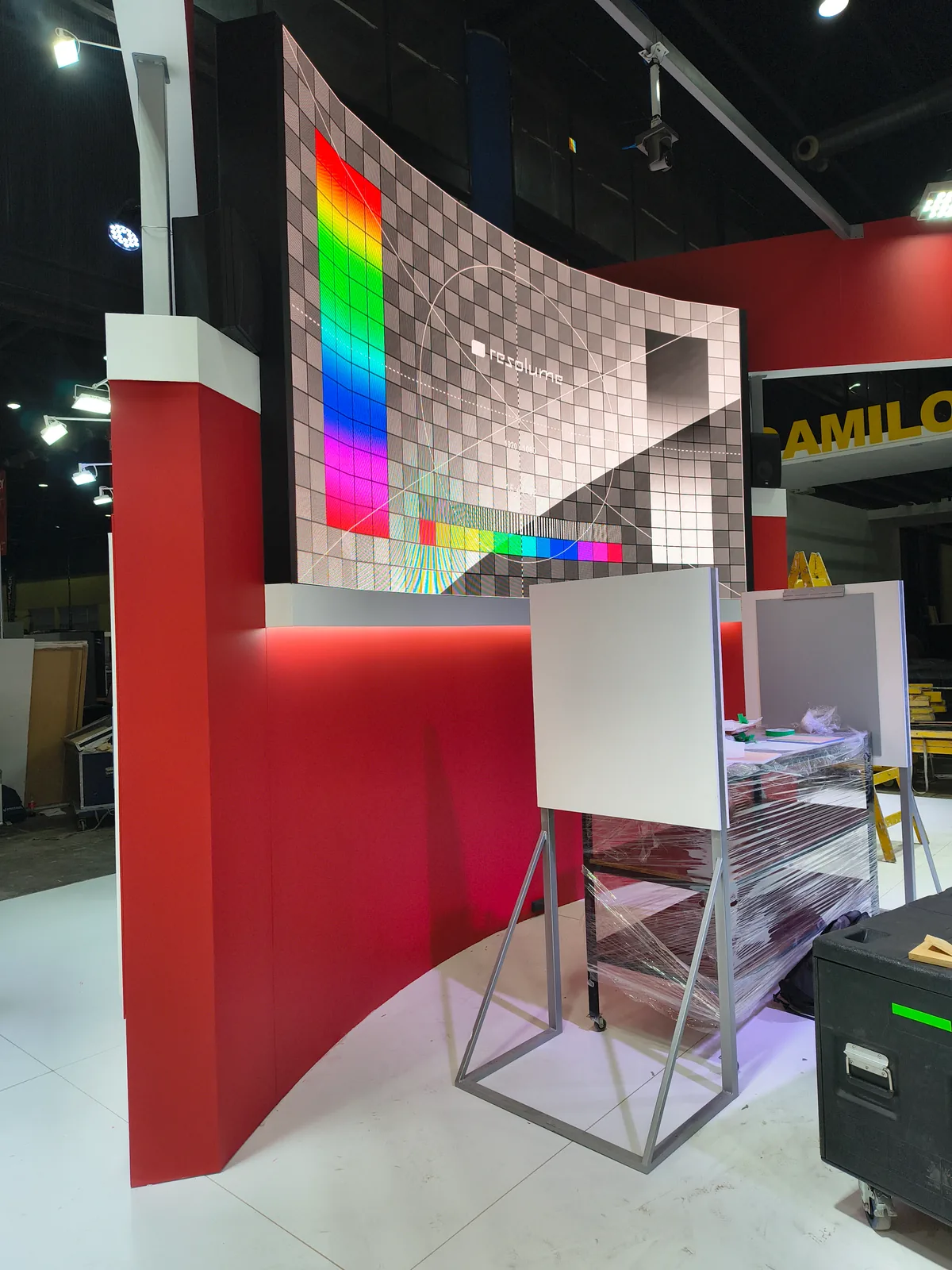 Pantalla LED de gran formato para evento